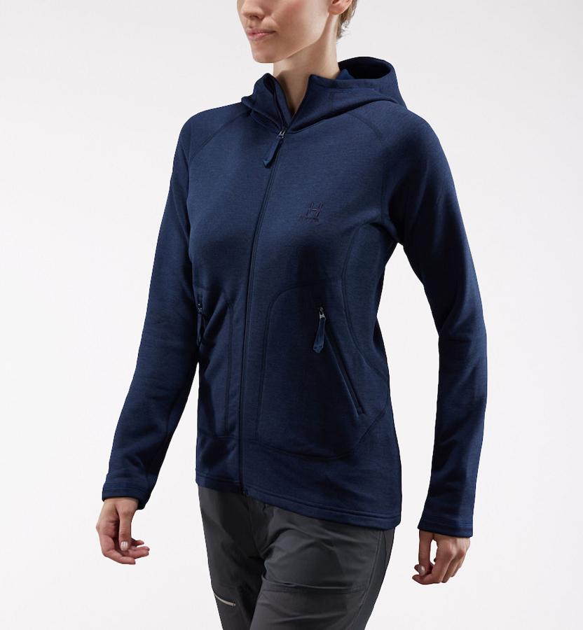 Haglöfs Womens Heron Fleece Dark Blue New Zealand 67348IOPM